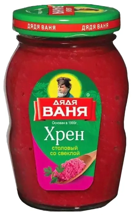 Хрен Дядя Ваня Со свёклой, 140 г - отзывы