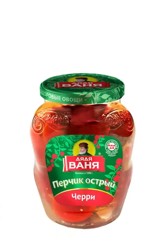 Перец острый черри 350г "Дядя Ваня"