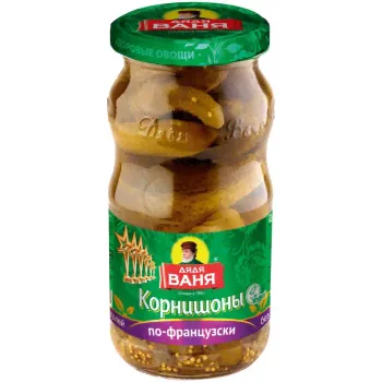 Корнишоны По-Франц.460гр (Дядя Ваня)-0