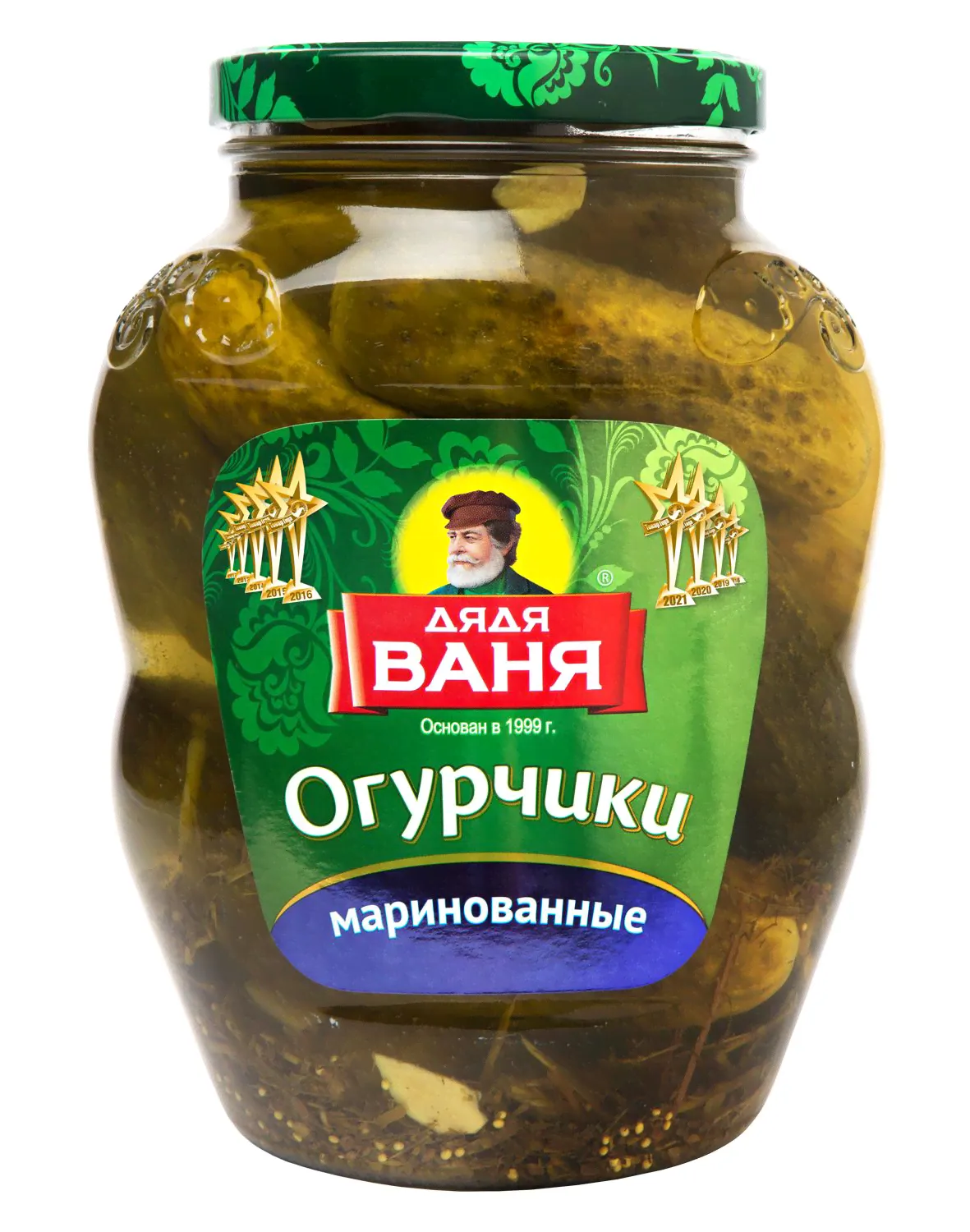 Огурцы маринованные 1800г Дядя Ваня