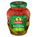 Ассорти овощное Дядя Ваня помидоры и огурцы, 1800г