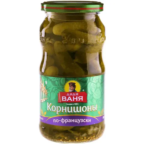 Корнишоны по-французски, Дядя Ваня, 460 г в магазинах Пятерочка