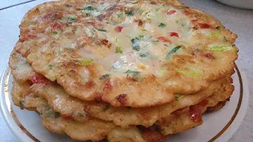 Кабачковые лепёшечки.