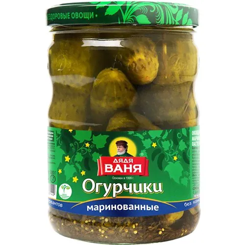 Огурцы марин. 950гр Дядя Ваня-0