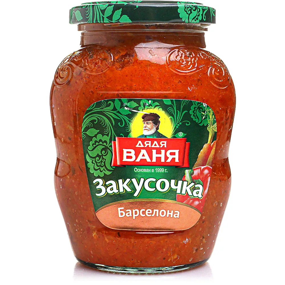 Закусочка Барселона Дядя Ваня 350 г. банка, Дядя Ваня