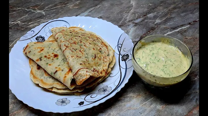 Жидкое ТЕСТО за 3 минуты! Вкуснейшие ЧЕСНОЧНЫЕ ЛЕПЕШКИ без дрожжей, без замеса! Быстро и Просто!