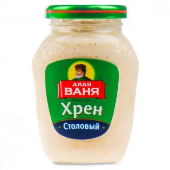 Приправа Хрен Дядя Ваня столовый, 140г-0