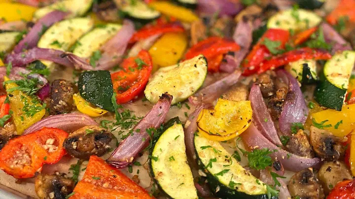 Как вкусно и правильно приготовить Запечённые Овощи в духовке. Весь секрет в специях!Быстро и Вкусно