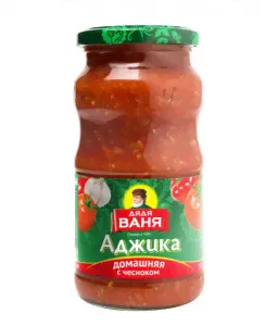 Аджика домашняя с чесноком ТМ Дядя Ваня 460 г-0