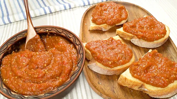 Икра из запеченных баклажанов. Простая и вкусная закуска | Baked eggplant caviar. Simple snack