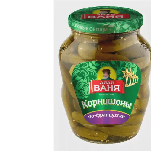 Корнишоны Дядя Ваня по французски 680 грамм-0