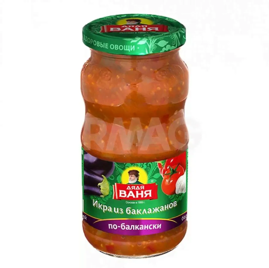 Икра из баклажанов Дядя Ваня по-Балкански (460 г)