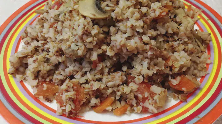 Как Вкусно Приготовить Гречку. Гречка с Грибами и Овощами. Можно в Пост.