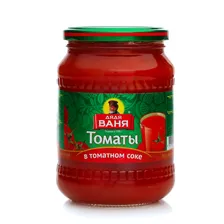 Томаты в томатном соке ТМ Дядя Ваня
