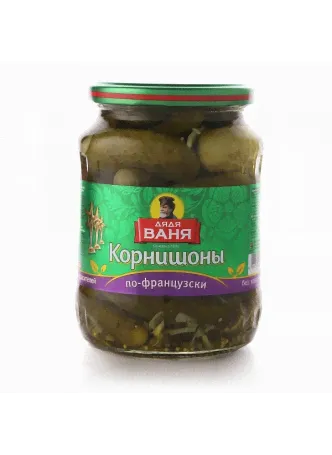 Корнишоны по-французски ДЯДЯ ВАНЯ, 680г оптом