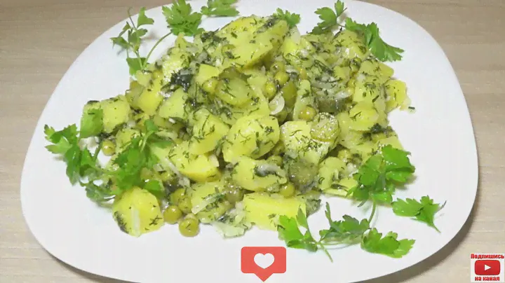 Съели ВСЕ за раз ! БЮДЖЕТ как в СТОЛОВКЕ ,а вкусно как в РЕСТОРАНЕ! САЛАТ из КАРТОФЕЛЯ!