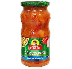 Закуска По-тоскански с овощами Дядя Ваня 460гр