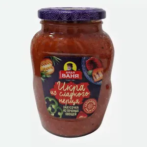 Икра из сладкого перца Дядя Ваня Русское поле с/б, 370 г