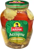 Ассорти Дядя Ваня огурцы, томаты, патиссоны, 1800 г