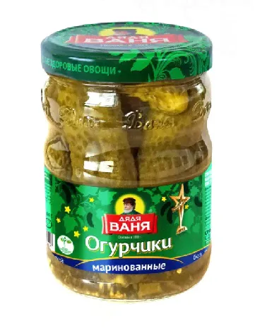 Огурцы Дядя Ваня маринованные 950г/6