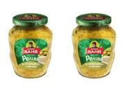 Дядя Ваня Закуска Релиш с огурцами и горчицей, 350 г, 2 шт