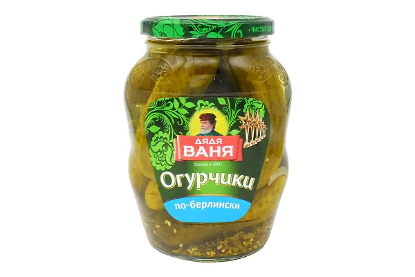 Огурцы Дядя Ваня мар. По-берлински 680г ст/б