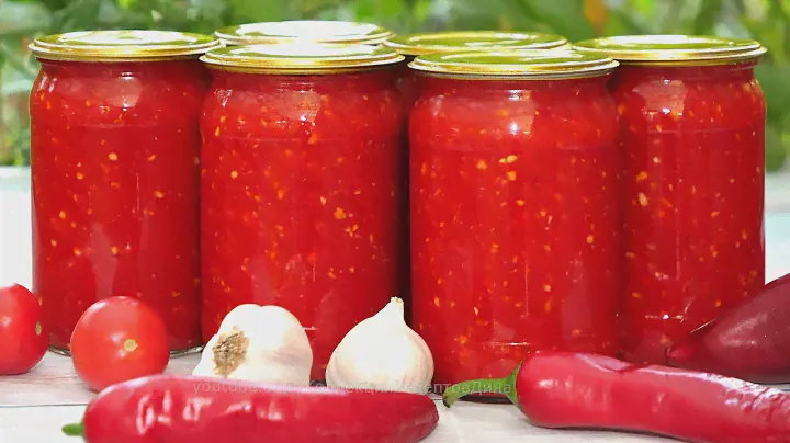 🍅🌶АДЖИКА "КОБРА" НА ЗИМУ – САМЫЙ ПРОСТОЙ И ВКУСНЫЙ РЕЦЕПТ!