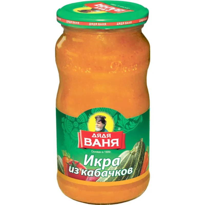 Икра "Дядя Ваня" из обжаренных кабачков 460гр.-0