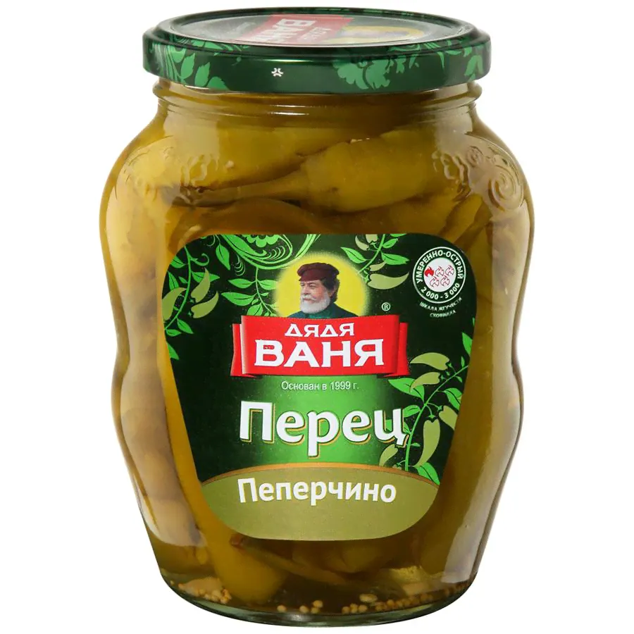 Перец острый Дядя Ваня Пеперчино 680г