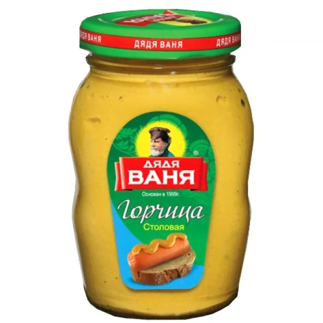 Горчица Столовая Дядя Ваня 140 г.-0