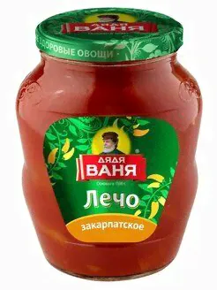 Лечо Дядя Ваня закарпатское, 680 г Дядя Ваня
