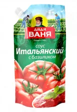 Соус Итальянский с базиликом Дядя Ваня 330 гр.