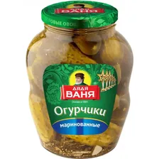 Огурчики Дядя Ваня маринованные, 1.8кг в магазинах Перекресток