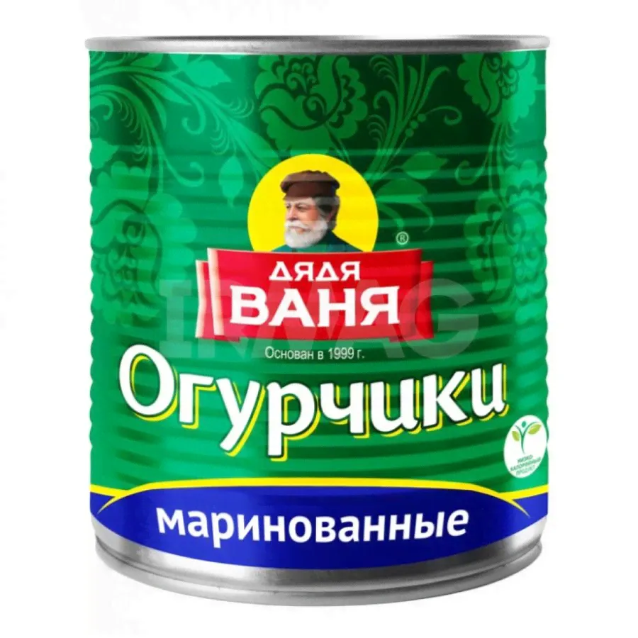 Огурчики Дядя Ваня маринованные (3,1 кг)