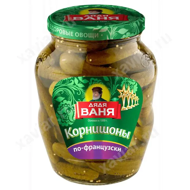 Корнишоны по-Французски Дядя Ваня, 680гр