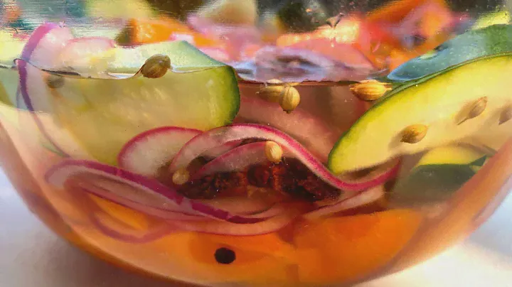 Маринованные овощи (Кабачок, Перец, Морковь)Невозможно Оторваться! Быстро и Вкусно! Холодная Закуска