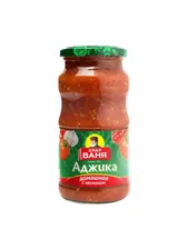Аджика Дядя Ваня Домашняя с чесноком 460 г с/б