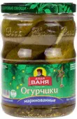 Огурцы маринованные слабокислые Дядя Ваня 950гр