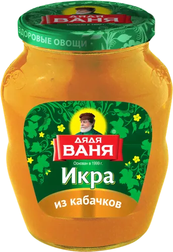 Икра "Дядя Ваня" из обжаренных кабачков 350гр.