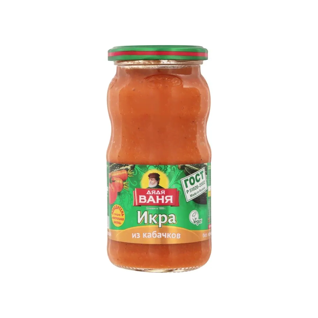 Икра Дядя Ваня Кабачковая 460гр-0