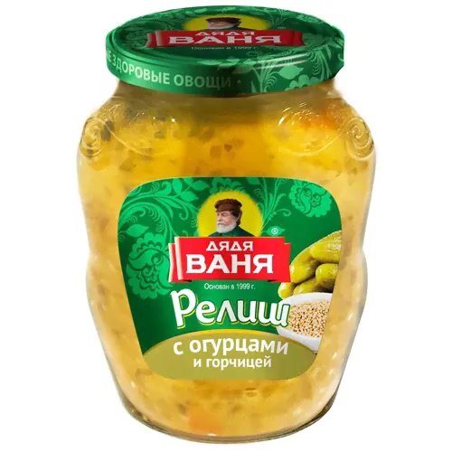 Релиш с огурцами и горчицей ТМ Дядя Ваня
