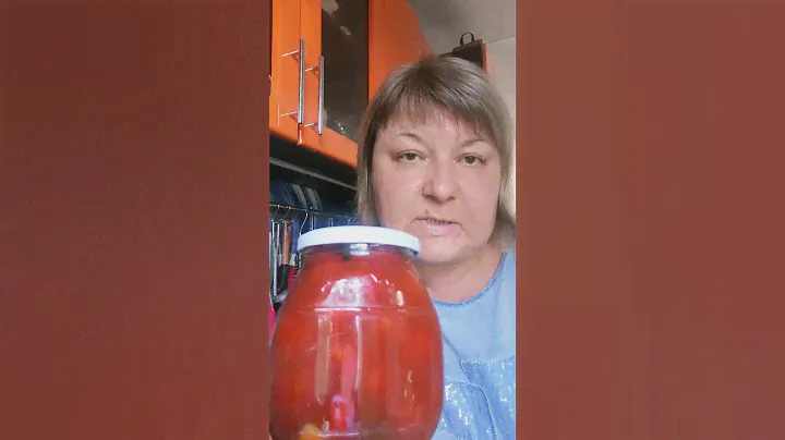 Помидоры в томатном соке🍅