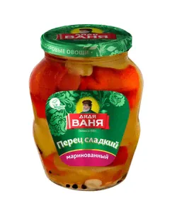 Перец Дядя Ваня маринованный сладкий 680гр.
