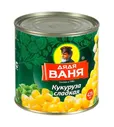 Дядя Ваня кукуруза сладкая 340гр железная банка