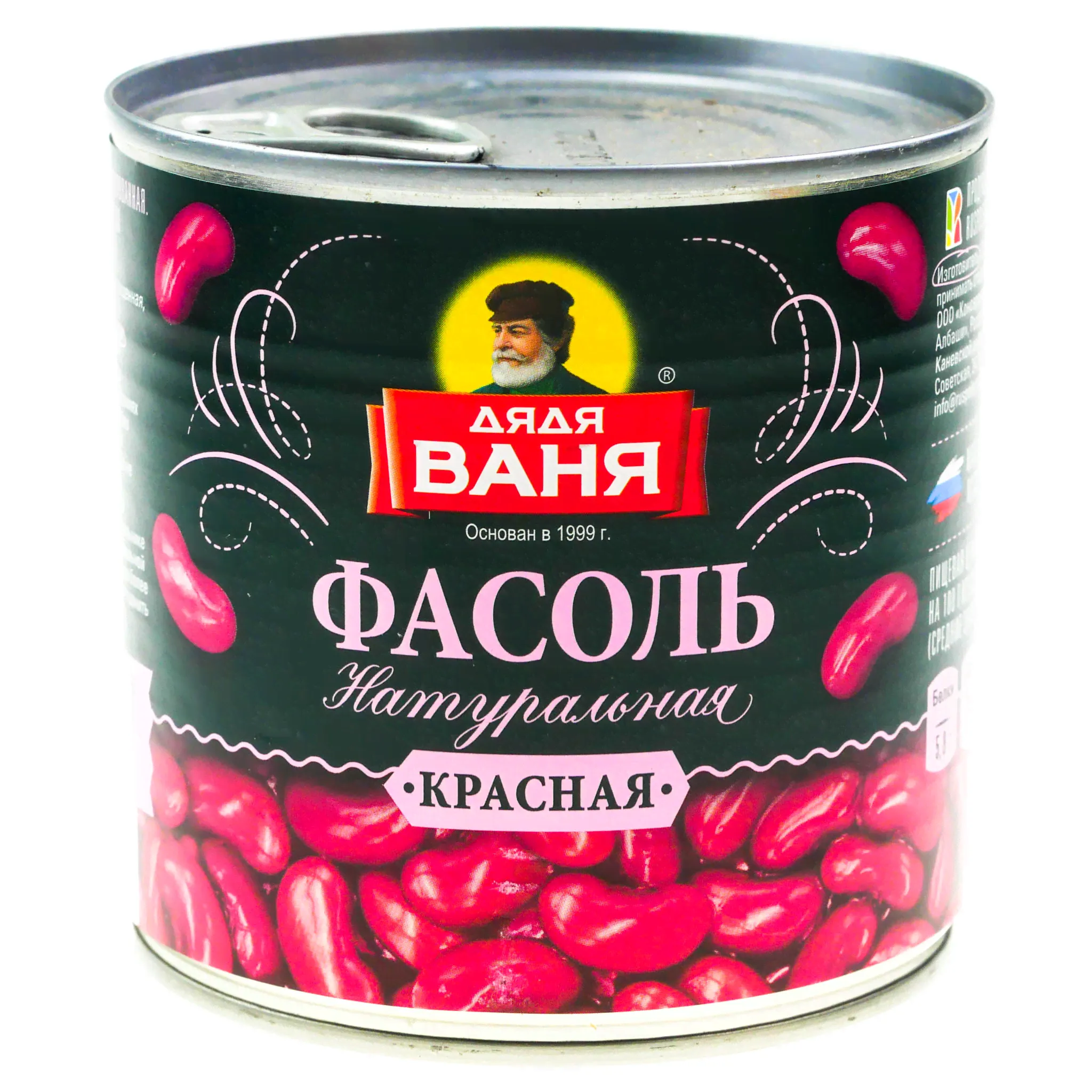 Фасоль Дядя Ваня 400г красная-1