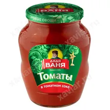 Томаты в томатном соке Дядя Ваня, 680гр