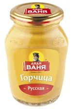 Горчица Русская 140 гр. банка Дядя Ваня