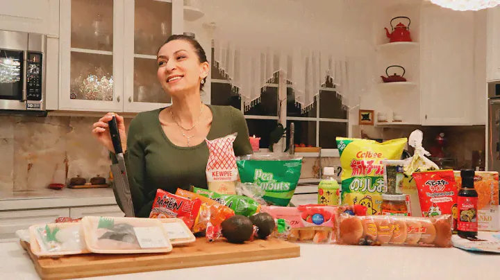 Необычная Дегустация Японских Продуктов | Роллы Сашами для Мужа | Эгине | Семейный Влог | Heghineh