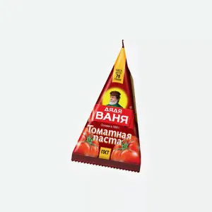 Томатная паста Дядя Ваня 25% пирамидка 70 г
