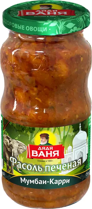 Фасоль Дядя Ваня Мумбаи карри 470г